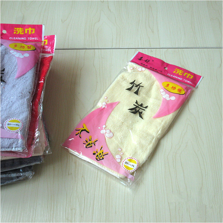 【竹炭纤维洗碗巾 百洁布 不沾油洗碗布 抹布批发 日用品批发】价格,厂家,图片,百洁布、洗碗巾,义乌市马志勇电子商务商行-